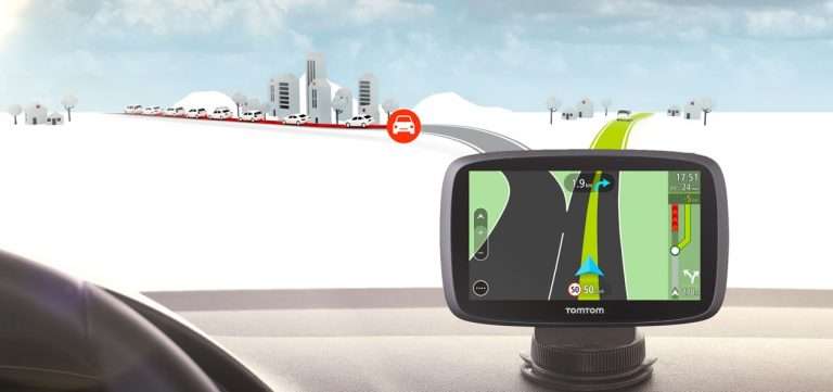 Aplikacja ostrzegająca o korkach na drogach TOMTOM